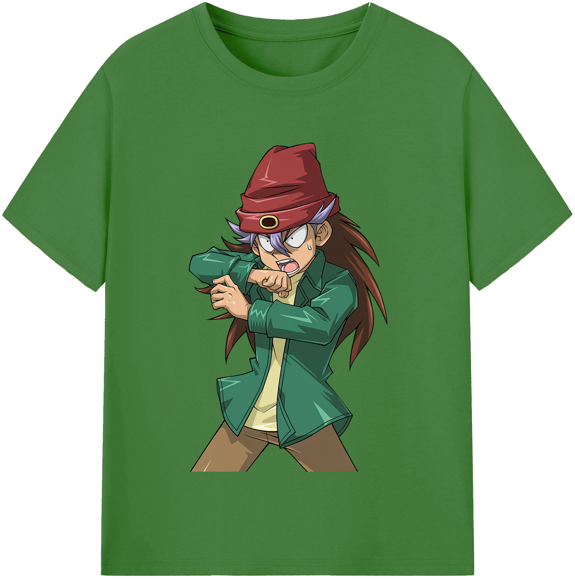 （画像用） 遊☆戯☆王 Yu-Gi-Oh! レディースカジュアルプリントTシャツ（綿100％）